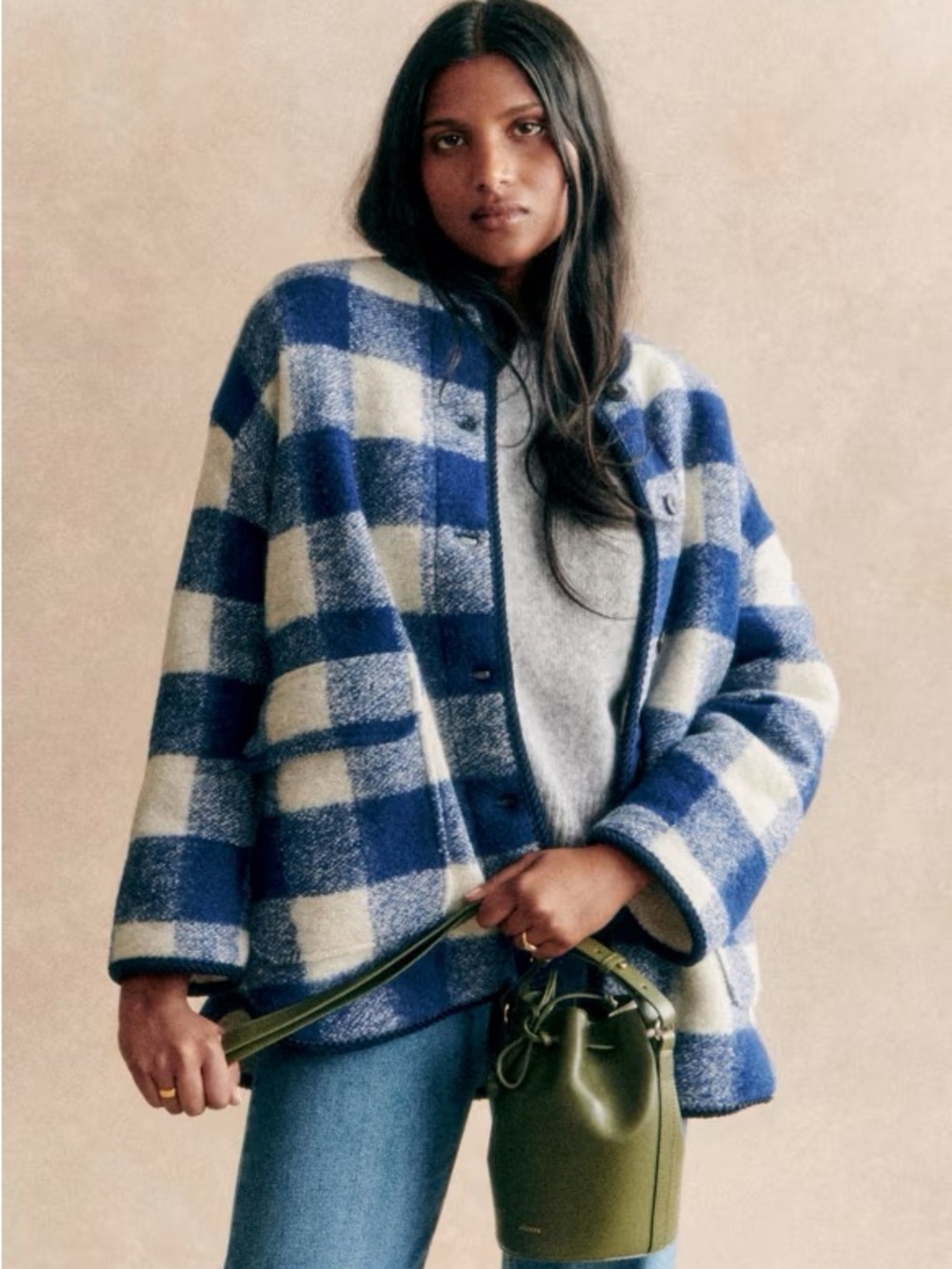 NWOT Sezane Farel Jacket size 4